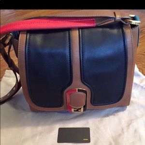 AUTHENTIC Fendi Piccola Mix Shoulder Bag